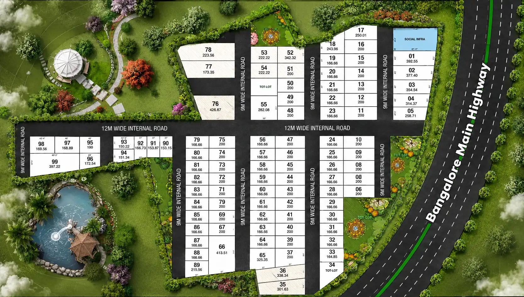 Shadnagar layout master plan