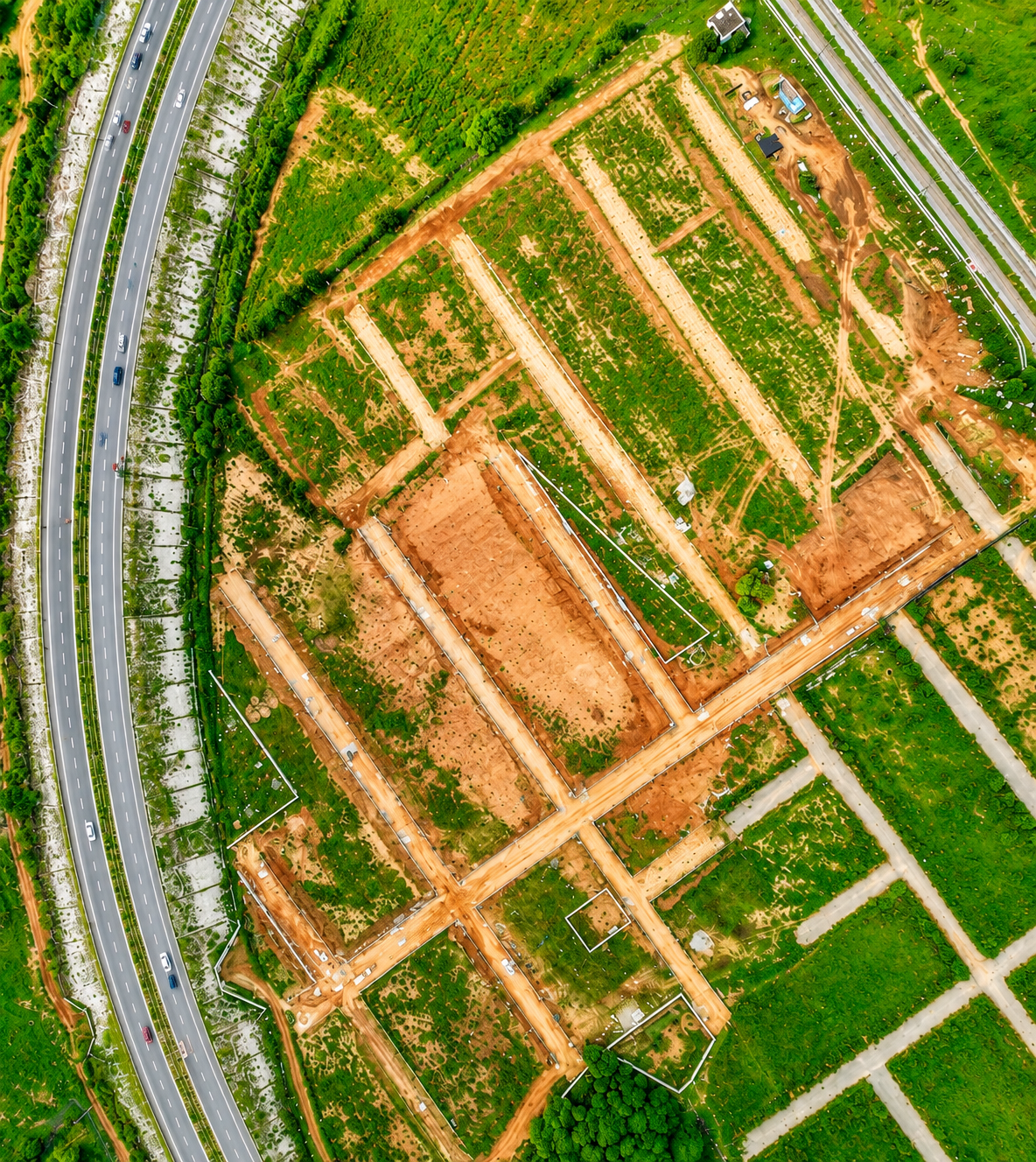 Kasa Avenues Shadnagar villa plots facing Bengaluru Highway
