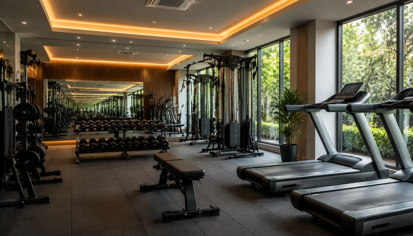 Fully Equipped Gym